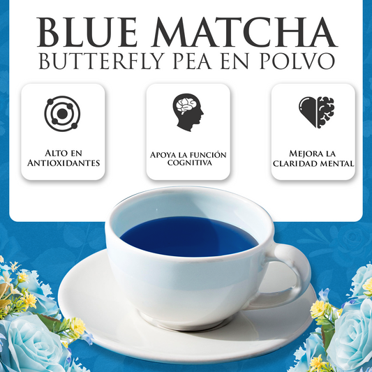 Blue Matcha Azul Butterfly Pea 100g