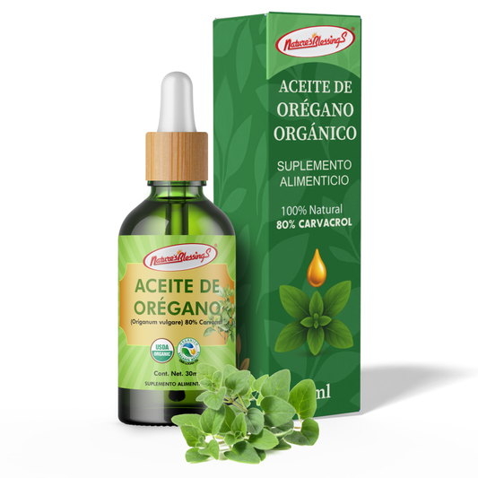 Aceite de Orégano Orgánico Silvestre 30ml