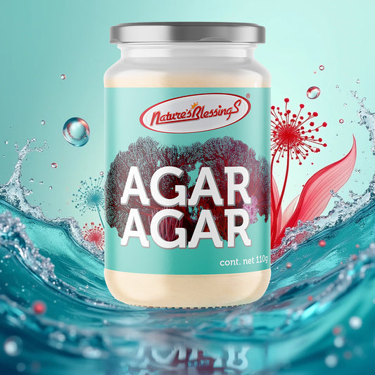 Agar Agar en Polvo Puro de Alga 110g