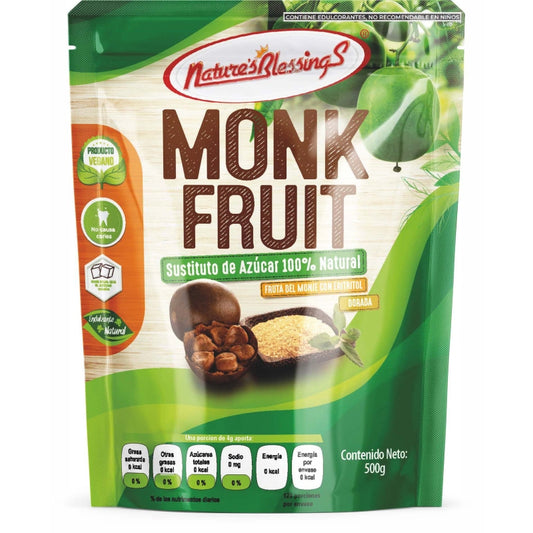 Azúcar de Fruta de Monje ( Monk Sugar) 500g Dorada