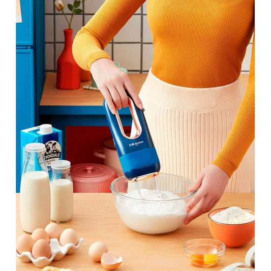 Batidora Inalámbrica Recargable USB Portátil de 3 Velocidades