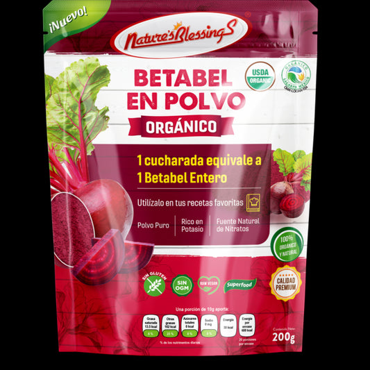 Betabel en Polvo Orgánico 200g
