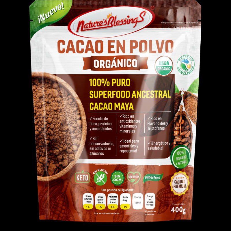 Cacao en polvo Organico 350g