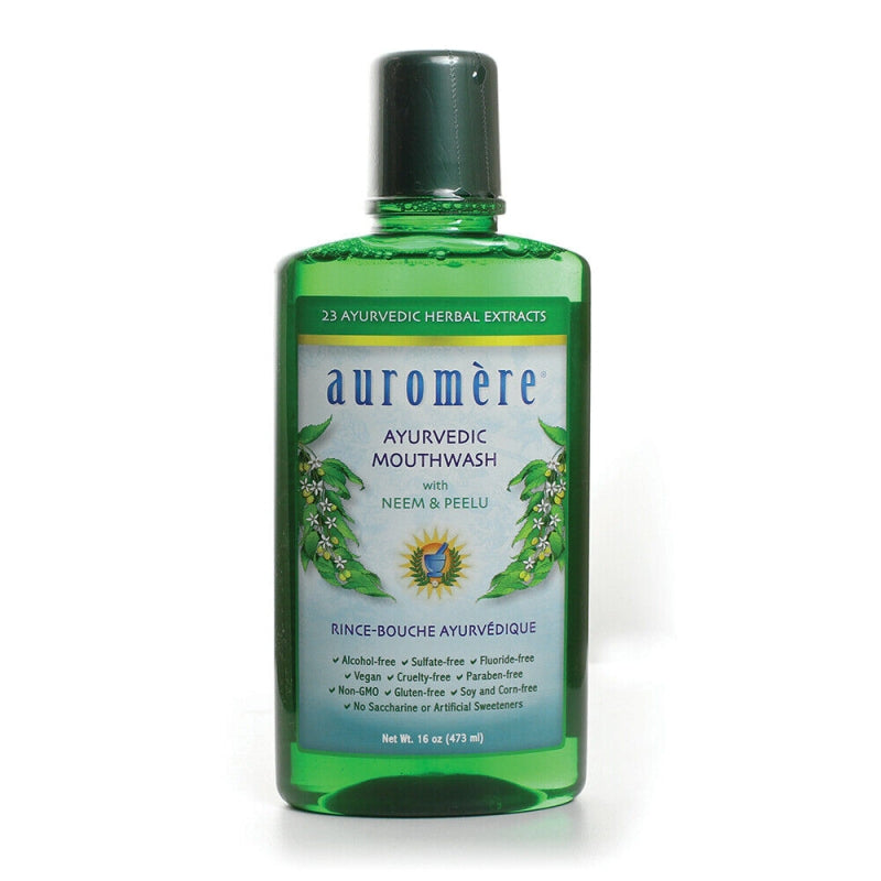 Enjuague Bucal Ayurveda 23 extractos de hierbas y 8 aceites esenciales,Neem y Peelu