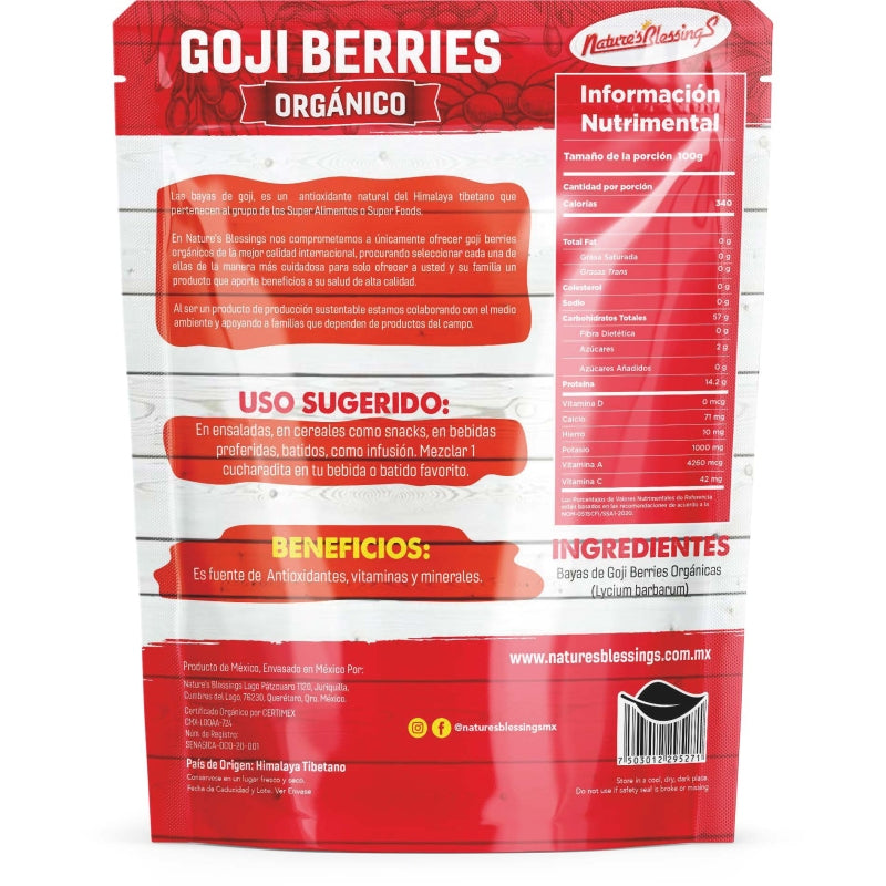 Goji Berries Organico 250g del Himalaya