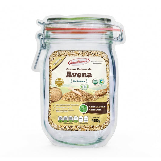 Grano de Avena entero sin cascara Orgánica 450g