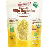 Granos de Mijo amarillo Orgánico Sin Cascara 500g