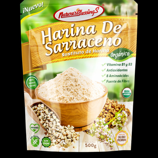 Harina de Trigo Sarraceno Orgánico 500g
