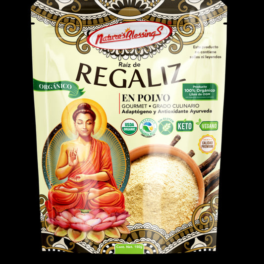 Regaliz en Polvo Orgánico Puro 150g