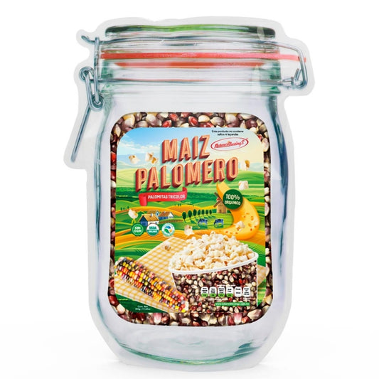 Maíz Palomero Orgánico Tricolor 500g (para palomitas)