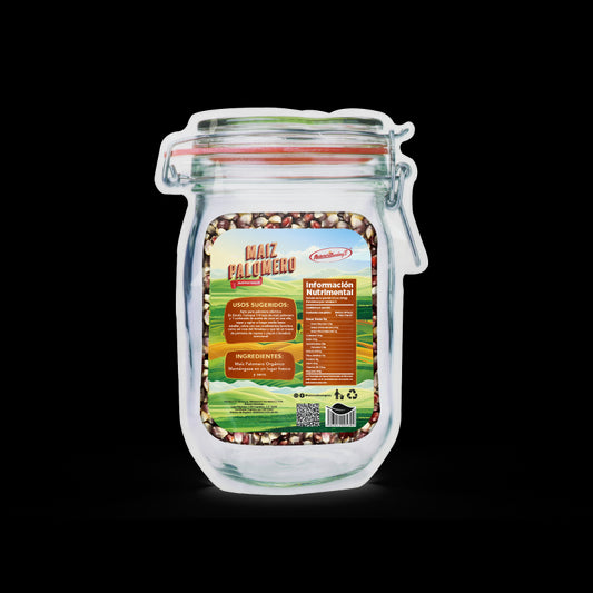 Maíz Palomero Orgánico Tricolor 500g (para palomitas)