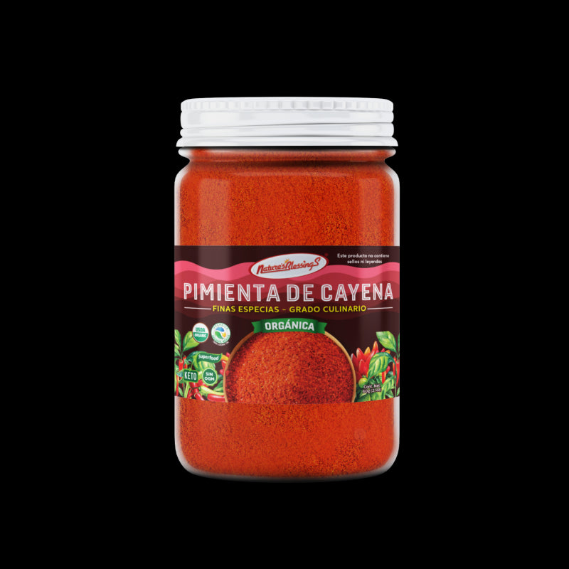 Pimienta de Cayena Organica 60g