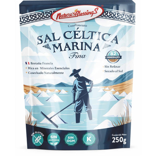 Sal Céltica Marina Fina de Bretaña 250g