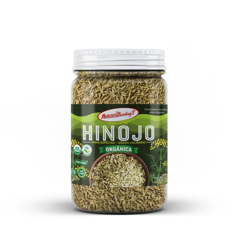 Semillas de Hinojo Organico 60 g