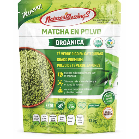 Te  Verde Matcha Japones Orgánico 125g