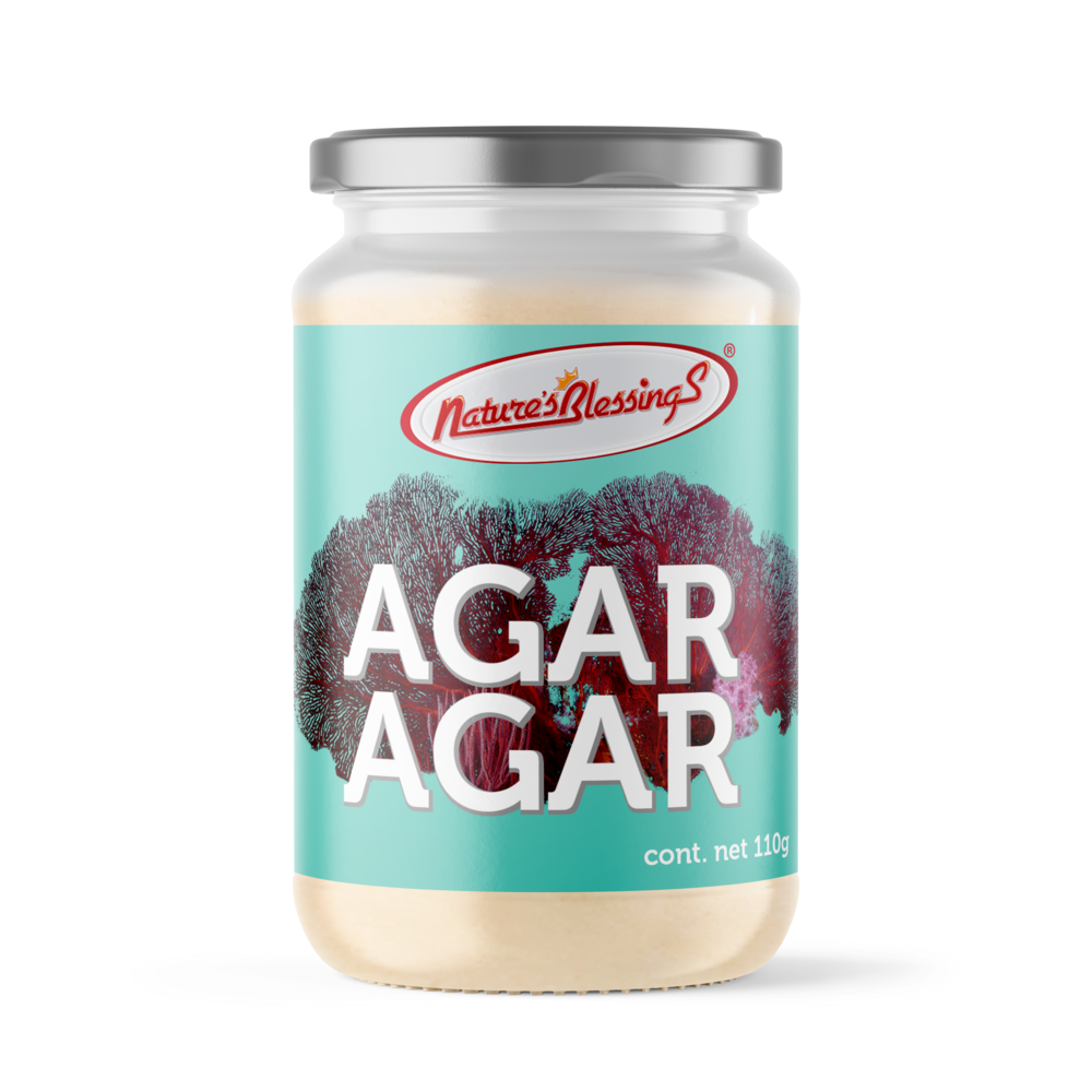 Agar Agar en Polvo Puro de Alga 110g