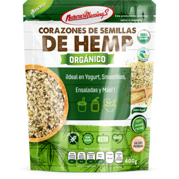 copy of Corazones de semillas de Hemp o Cañamo Orgánico