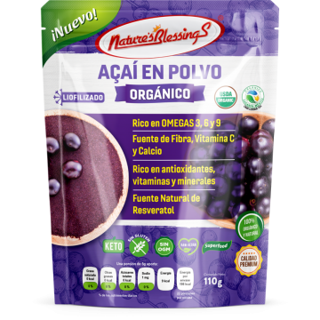 Acai en polvo  Orgánico 110g