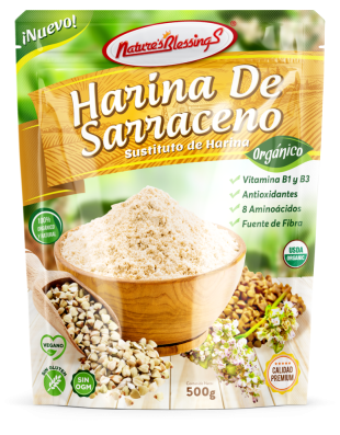 Harina de Trigo Sarraceno Orgánico