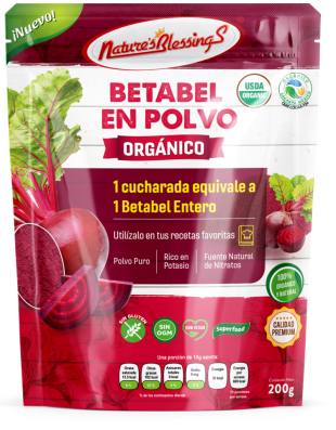 Betabel en Polvo Orgánico 200g