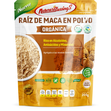 Raíz de Maca Orgánica en polvo