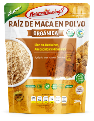 Raíz de Maca Organico Gold en polvo 200g