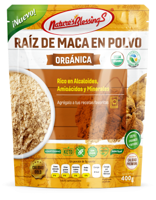 Raíz de Maca Orgánica en polvo