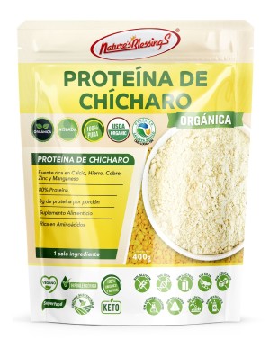 Proteina de Chicharo Orgánico 80%