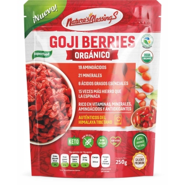 Goji Berries Organico 250g...