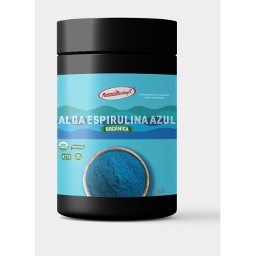 Alga espirulina azul...