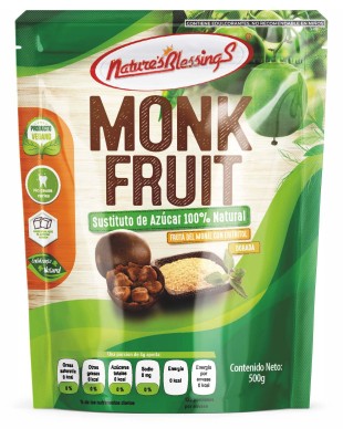 Azúcar de Fruta del Monje, Monk Sugar, endulzante de fruto del monje, Fruta del monje, sin calorias