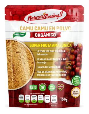 Camu Camu en polvo Orgánico 100g