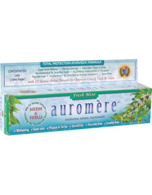 Pasta de Dientes Ayurveda con 24 hierbas y  Neem 117g Menta Fresca