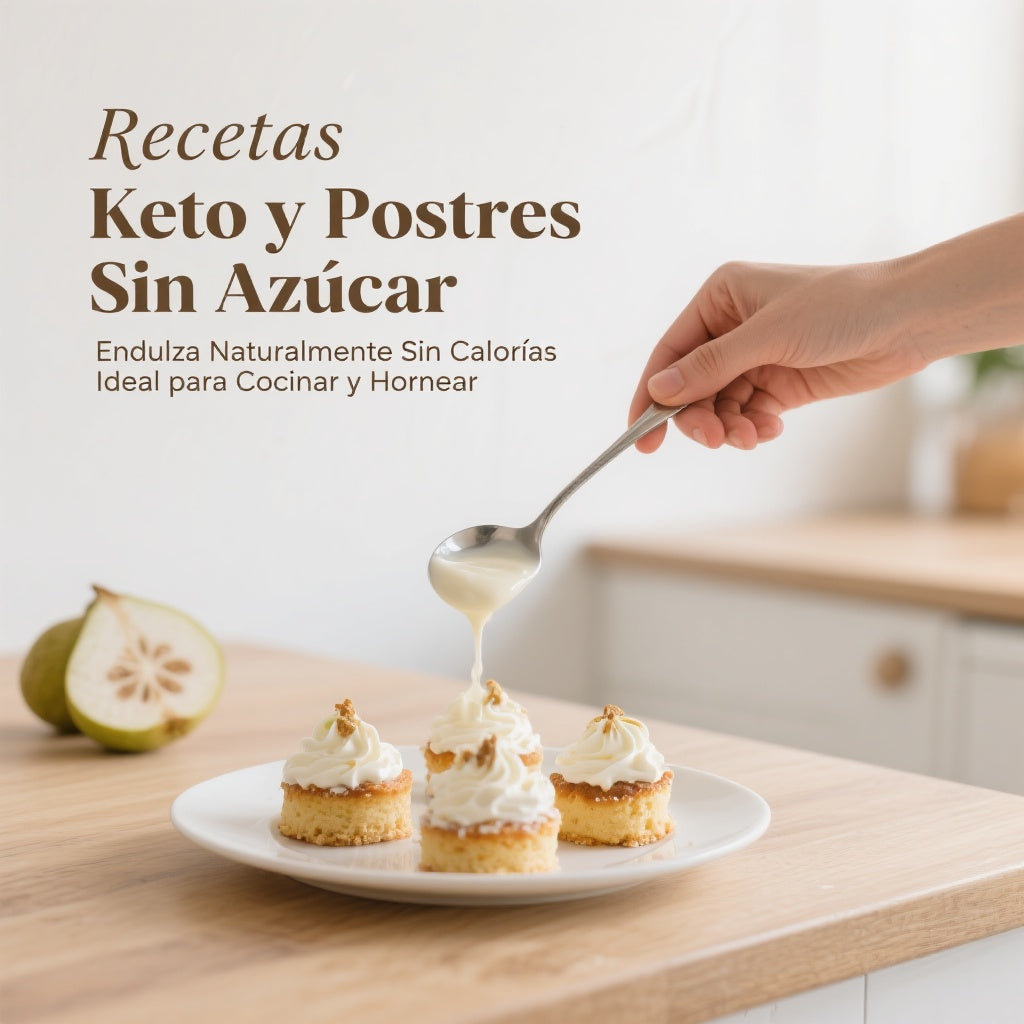 Extracto Puro de Monk Fruit 5% 100g | Endulza 20x más que el azúcar
