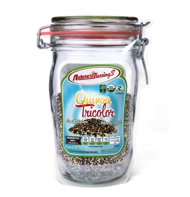 Quinoa Tricolor Orgánica Contenido neto 400 g