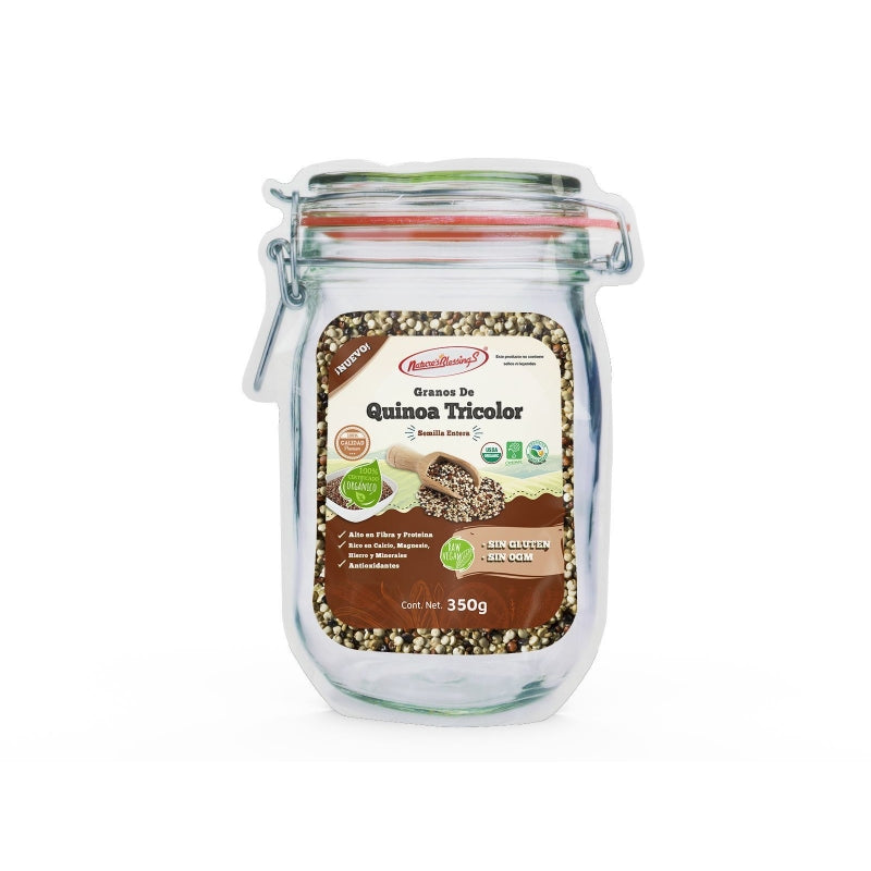 Quinoa Tricolor Orgánica Contenido neto 400 g