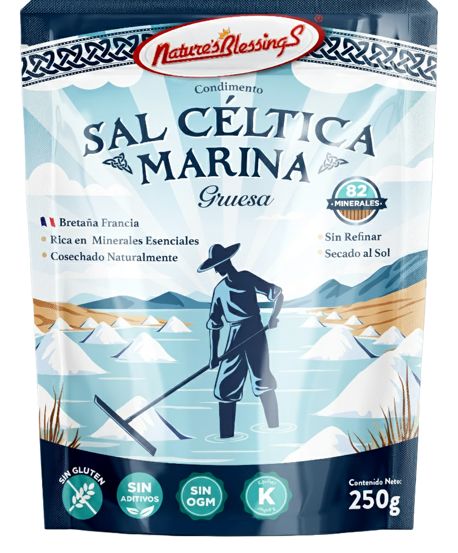 Sal Céltica Marina Fina de Bretaña 250g