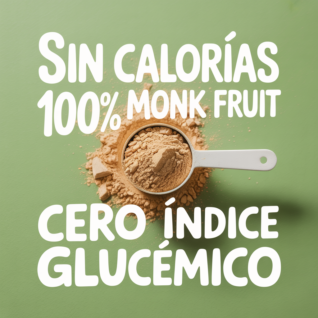Extracto Puro de Monk Fruit 5% 100g | Endulza 20x más que el azúcar