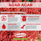 Agar Agar en Polvo Puro de Alga 110g